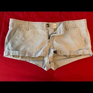 Hollister Khaki Short Shorts Size 5
